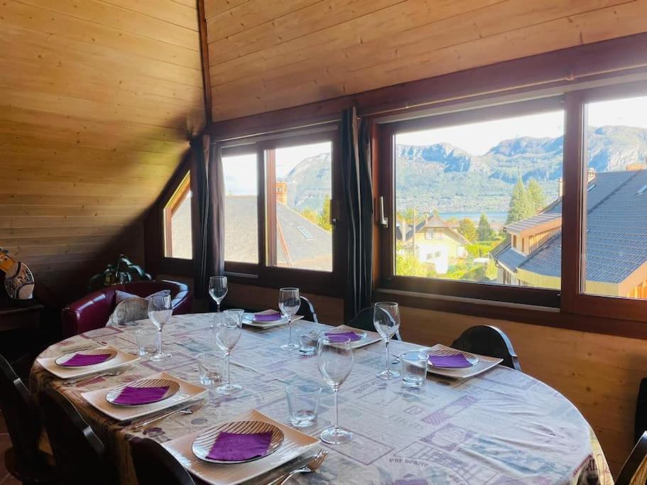B&B Le Sourire Du Lac Sévrier Exteriör bild